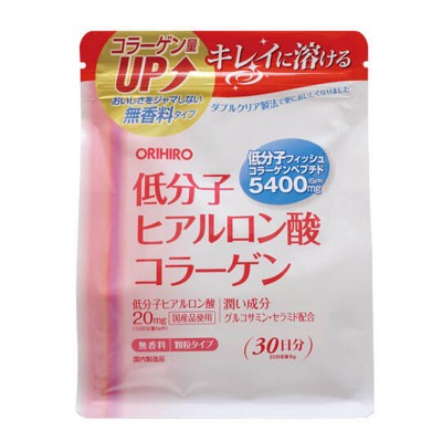 Orihiro低分子量透明質酸膠原蛋白 袋180g